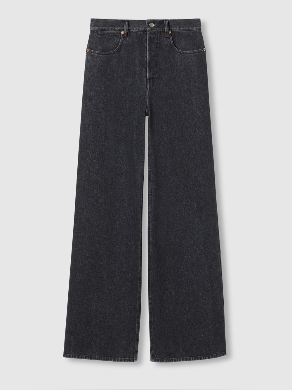 Gucci Women’s Wide-Leg Black Jeans 27